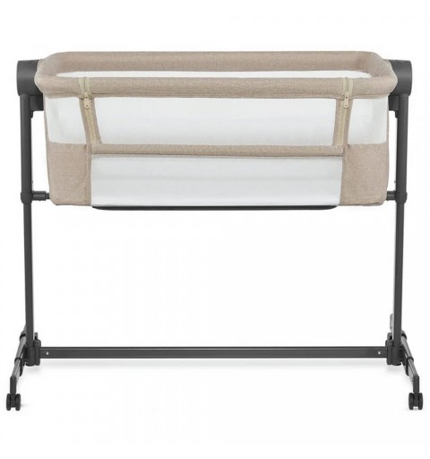 Kinderkraft Neste Up - 2w1 łóżeczko dostawne, kojec niemowlęcy | Beżowy